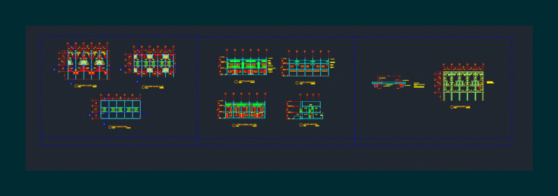 Condominium DWG Plan for AutoCAD