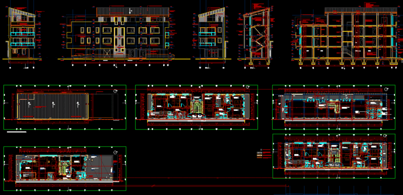 Condominium Near Bucharest DWG Block for AutoCAD