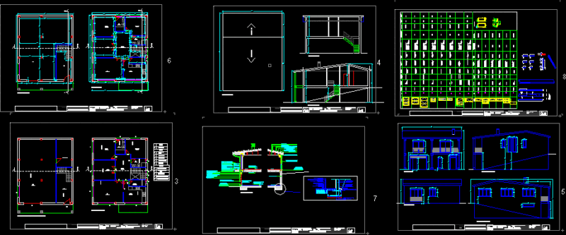 Constructive Section DWG Section for AutoCAD
