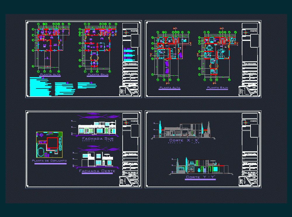 Containers House DWG Section For AutoCAD Designs CAD