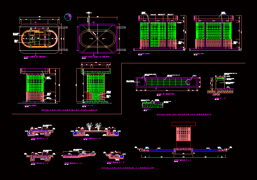 Control House  DWG Detail for AutoCAD  Designs CAD 