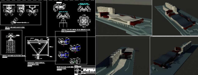 Convention Center – Arequipa – Peru DWG Detail for AutoCAD