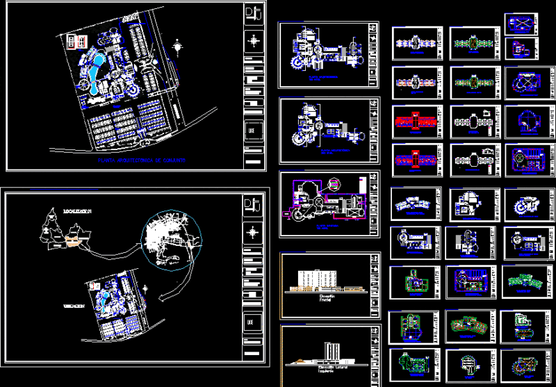 Convention Center, Hotel, Casino – – 12 Storeys — Dominican Republic DWG Block for AutoCAD