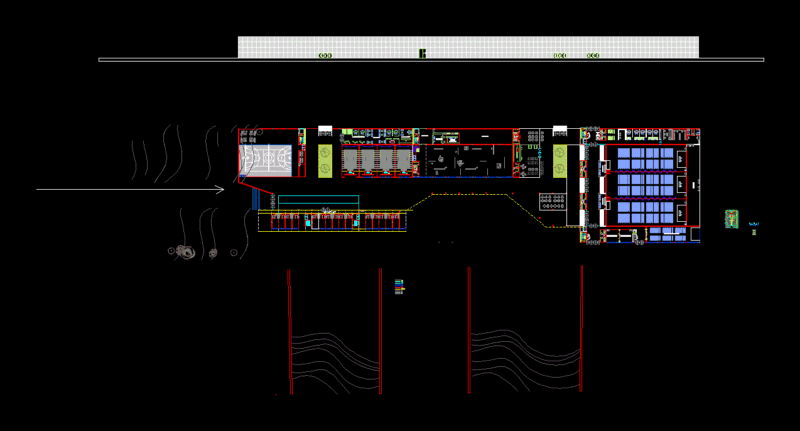 Convention Center DWG Full Project for AutoCAD