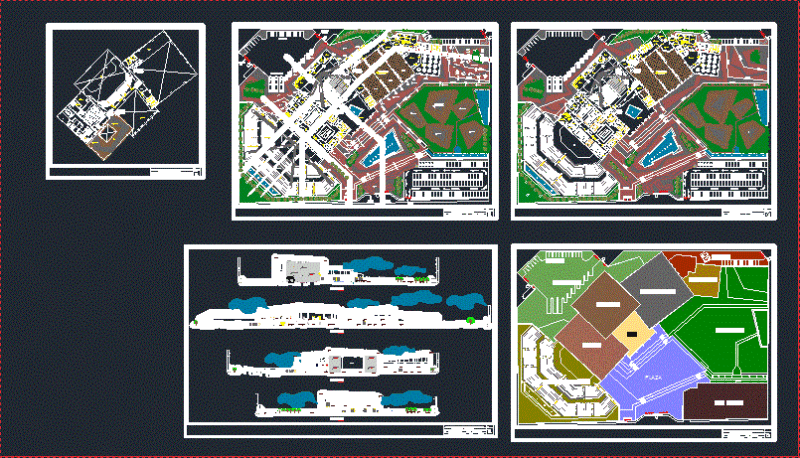 Convention Center DWG Full Project for AutoCAD