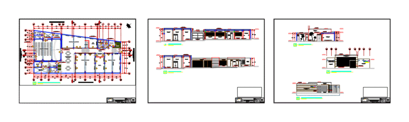Cot For Children DWG Section for AutoCAD