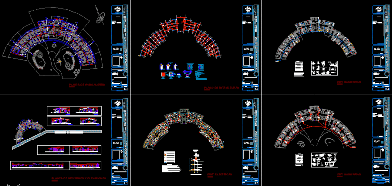 Country Hotel DWG Section for AutoCAD