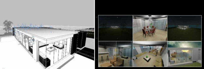Country House 3D DWG Model for AutoCAD