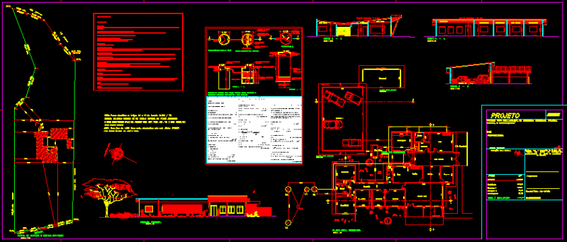 Country House DWG Section for AutoCAD