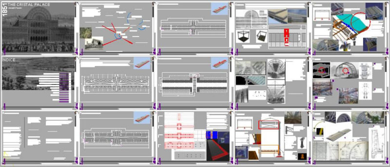 Cristal Palace – Paxton Joseph DWG Block for AutoCAD