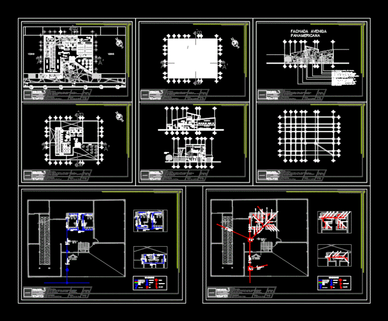 Cultural And Arts Center DWG Detail for AutoCAD