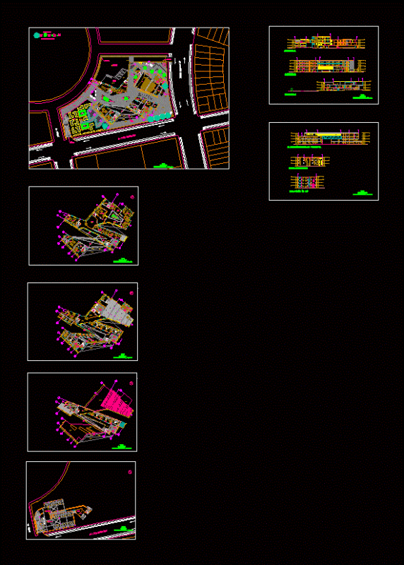 Cultural And Environmental Center DWG Block for AutoCAD