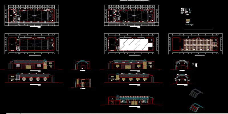 Cultural Center 3D DWG Full Project for AutoCAD