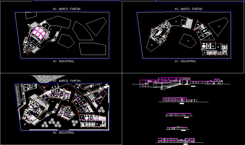 Cultural Center – Independence, Lima DWG Block for AutoCAD