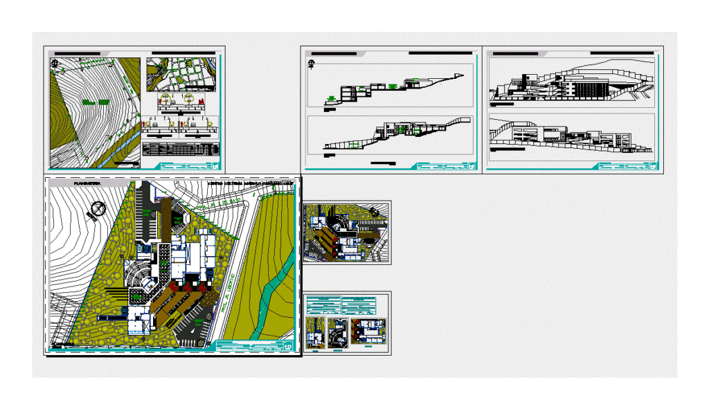 Cultural Center DWG Block for AutoCAD
