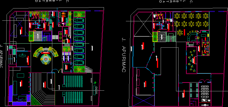 Cultural Center DWG Block for AutoCAD • Designs CAD