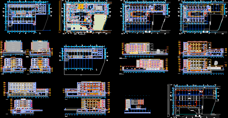 Cultural Center DWG Full Project for AutoCAD