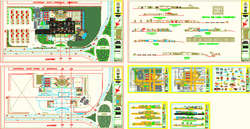 Cultural Center DWG Full Project for AutoCAD