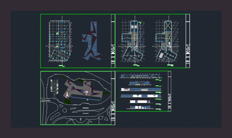 Cultural Center DWG Full Project for AutoCAD