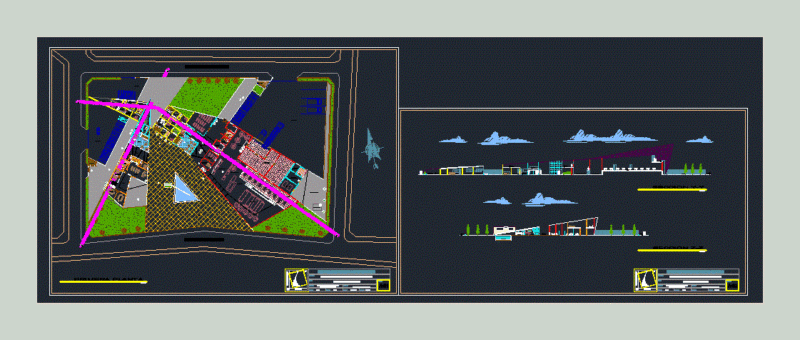 Dairy Plant DWG Elevation for AutoCAD