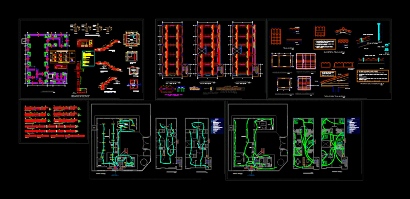 Dairy Plant DWG Full Project for AutoCAD