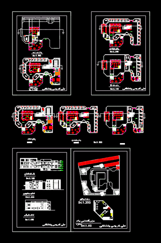Damavand Mall DWG Full Project for AutoCAD