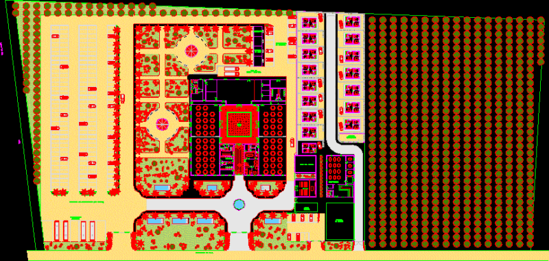 Dance Hall DWG Block for AutoCAD