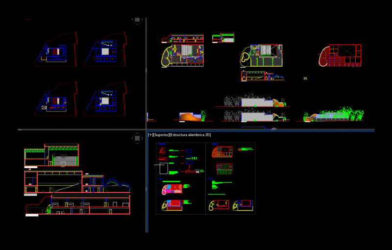 Dance School DWG Full Project for AutoCAD