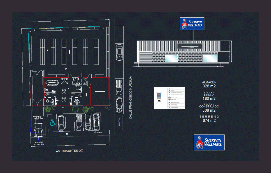 Dcis Sherwin Williams DWG Block for AutoCAD