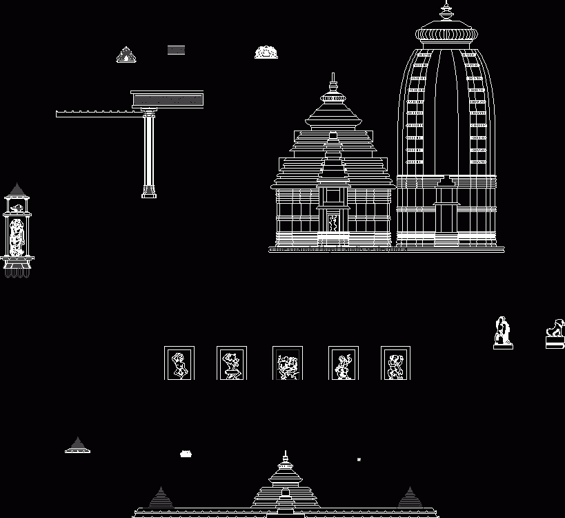 Hindu God Cad Blocks