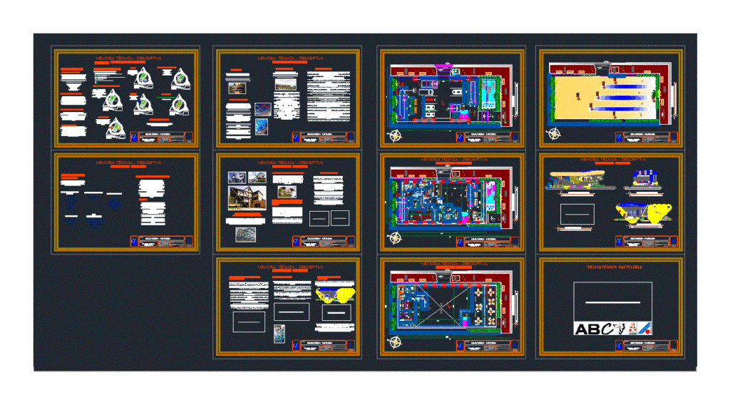 Deli Pastry DWG Full Project for AutoCAD