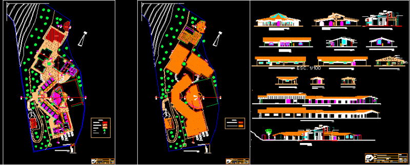 Demonstration Center – Project DWG Full Project for AutoCAD