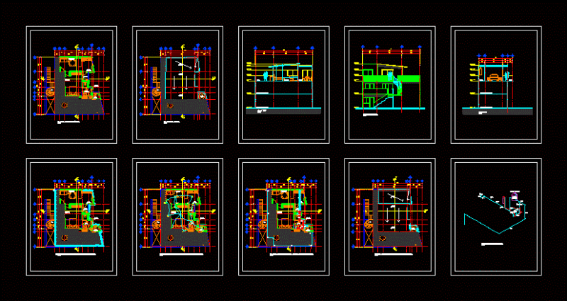 Department DWG Block for AutoCAD