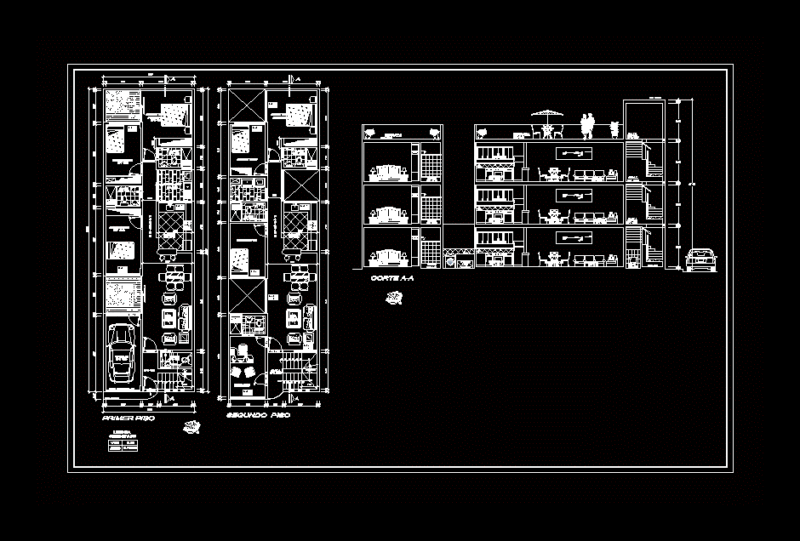 Departments DWG Block for AutoCAD