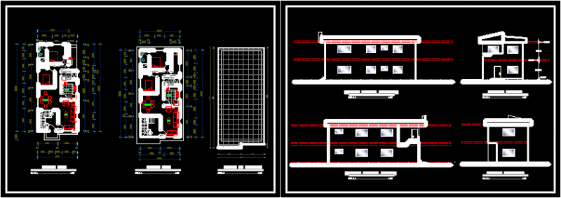 Departments Independent DWG Block for AutoCAD