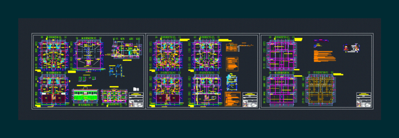 Departments Of Social Interest DWG Block for AutoCAD