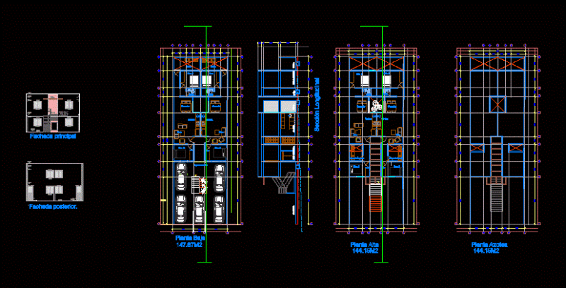 Departments Project DWG Full Project for AutoCAD