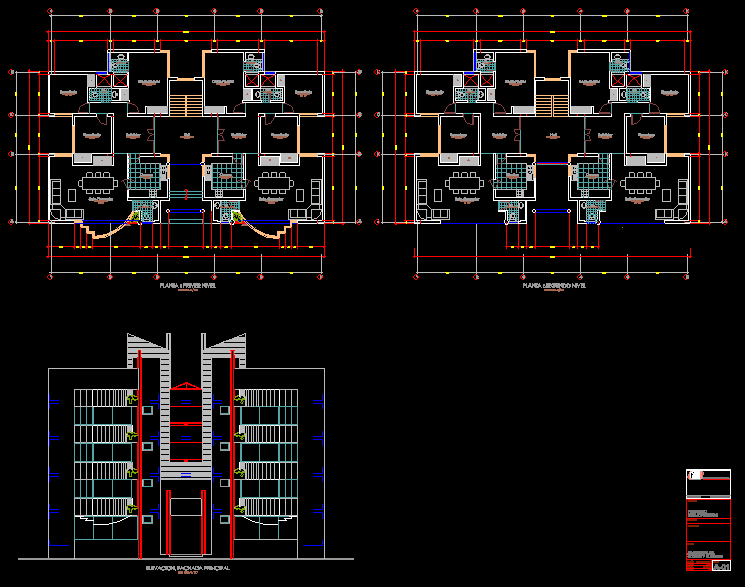 Departments Project DWG Full Project for AutoCAD • Designs CAD