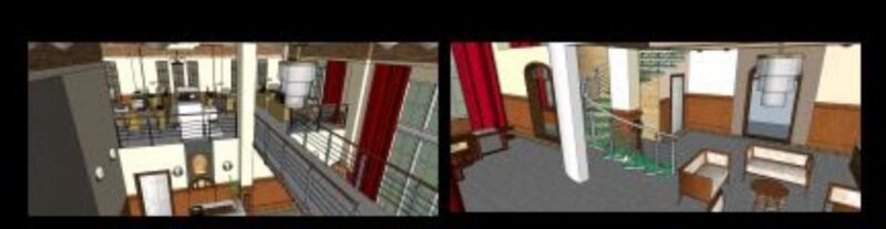 Design Architect Office 3D SKP Model for SketchUp