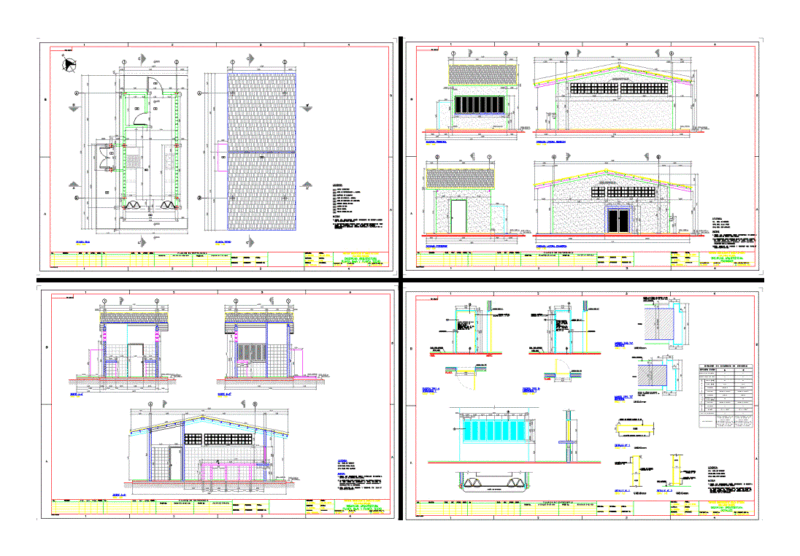 Design Food Unit Handler DWG Plan for AutoCAD