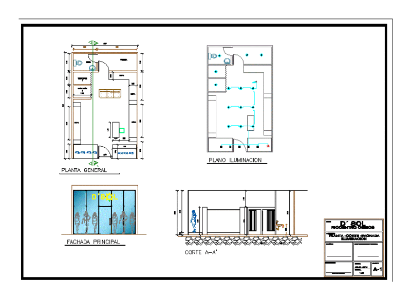 Design Of A Shop; Clothing For Sale DWG Block for AutoCAD