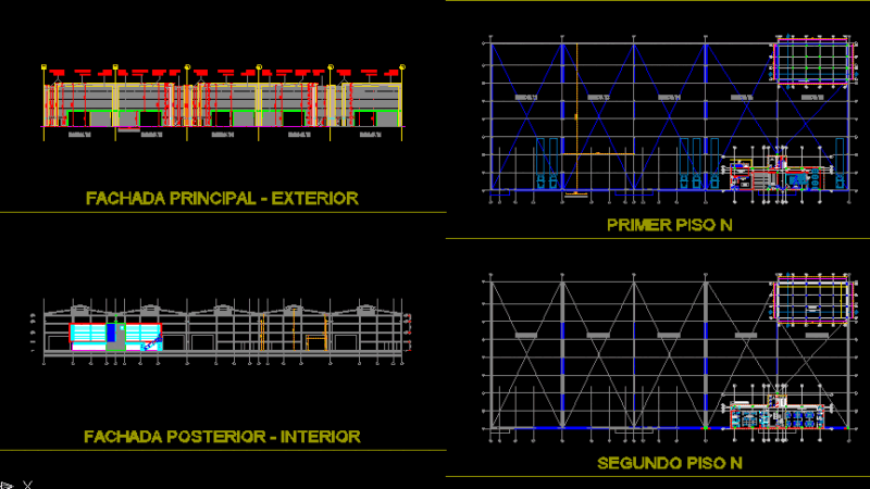 Design Of Cellar DWG Section for AutoCAD