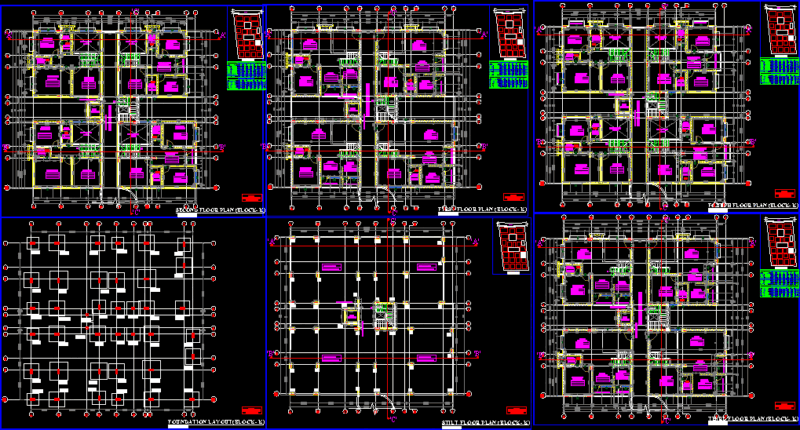Design Work Departments DWG Detail for AutoCAD