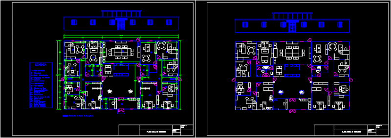 Desk Pre -Manufactured DWG Block for AutoCAD