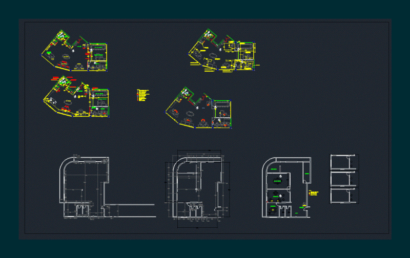 Desk With 180m2 DWG Block for AutoCAD