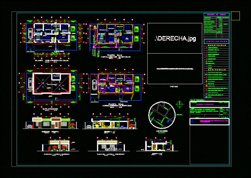 Detached DWG Full Project for AutoCAD