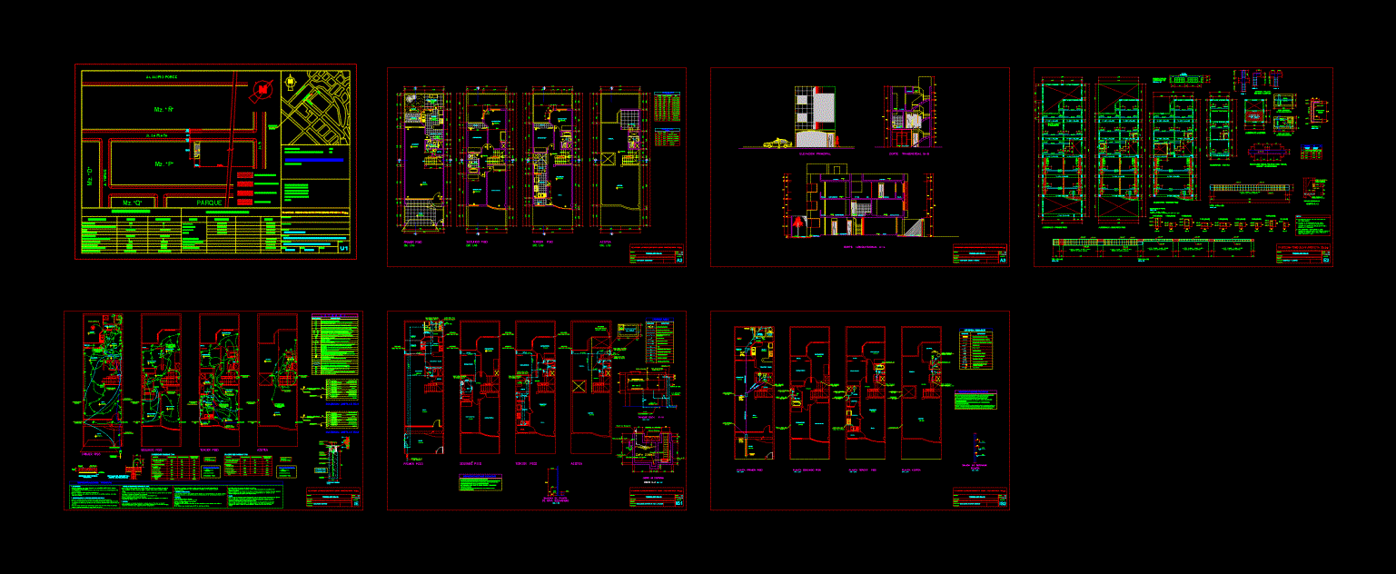 Detached House 600x2000ml DWG Full Project for AutoCAD • Designs CAD