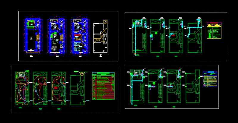 Detached House DWG Detail for AutoCAD