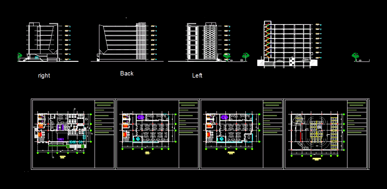 План этажа dwg