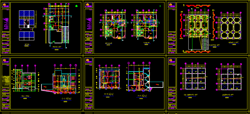 Detailed House – Phase 2 DWG Detail for AutoCAD